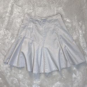 khaki school girl skirt